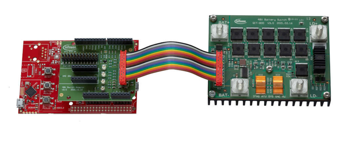 Infineon Technologies R 48V BATT SWITCH10 Reference Board